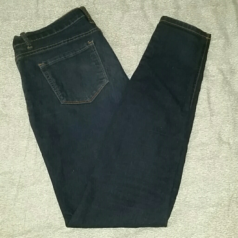 Dark Wash Jeggings - Picture 2 of 3